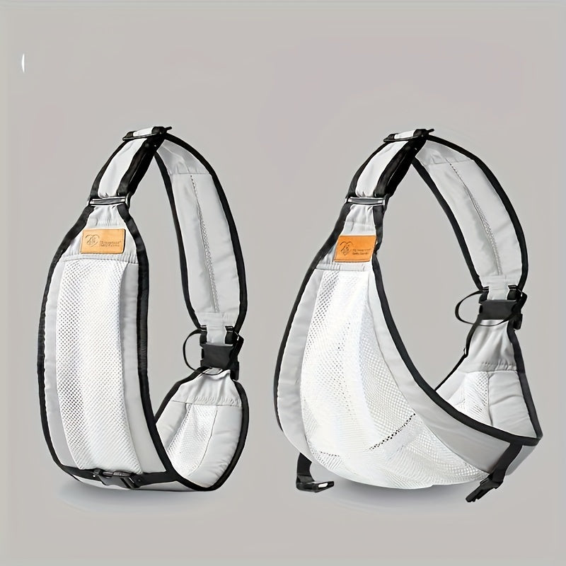 Mesh Baby Carrier Lightweight Front-Facing Sling for Travel and Mobility