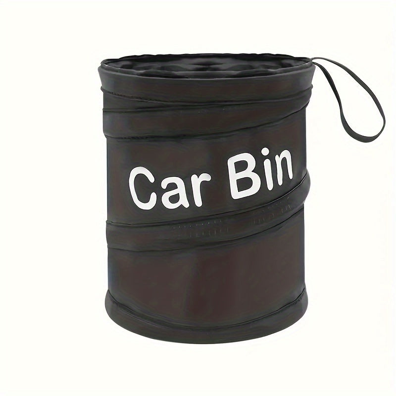 Portable Folding Trash Can for Car Home Office Leakproof Hangable