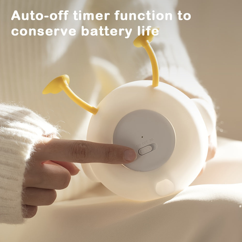 Qulay yorug'lik va qayta zaryadlanadigan xususiyatga ega, bolalar uchun ijodiy sovg'a bo'lgan chiroyli gullar bilan to'ldirilgan o'rdak kechki chirog'i.