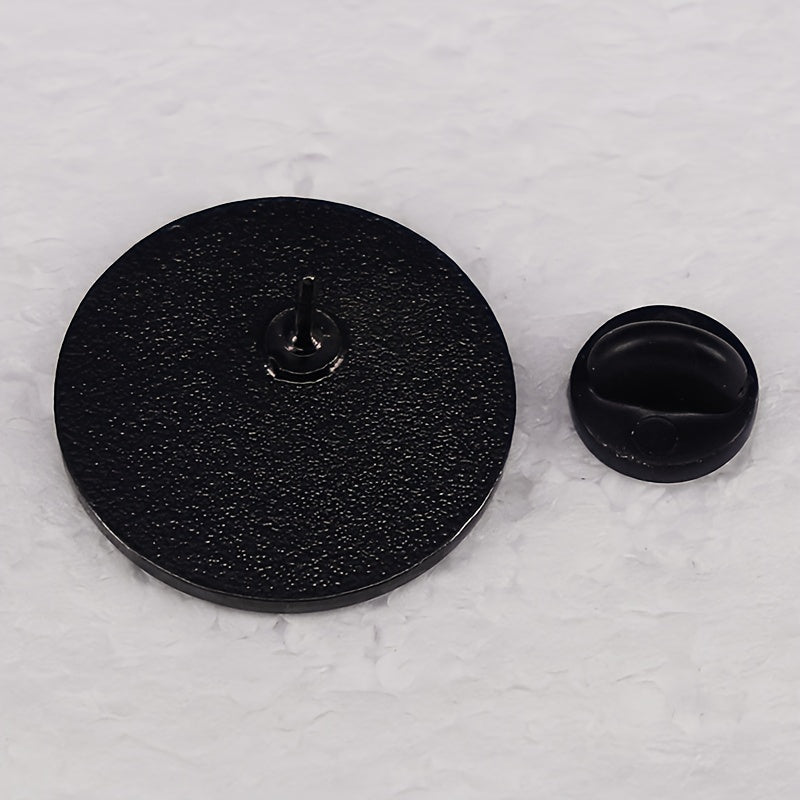 Game Logo Brooch Pin UV Plated Zinc Alloy Casual Gift Accessory