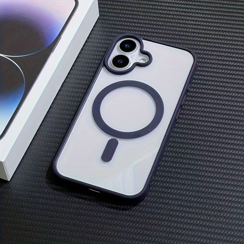 Funda de acrílico para teléfono para iPhone 16 Pro Max 16 Plus 15 Pro 14 Pro 13 Pro Max, cobertura completa, protección anticaídas