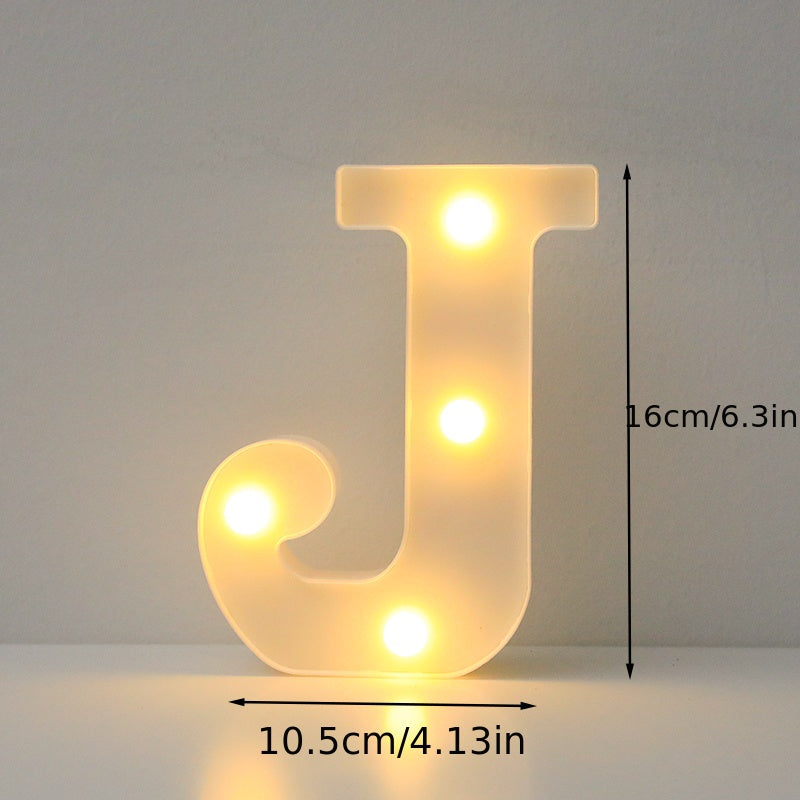 LED Alphabet Letter Lights for Home Decor Wedding Birthday Christmas Party