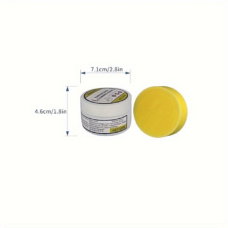 White Leather Shoe Cleaning Paste 100g Water-Free Whiteness and Maintenance