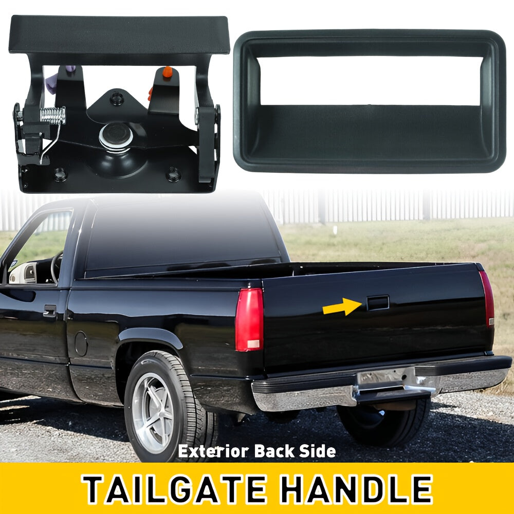 Chevrolet GMC C/K 1988-2002 uchun ABS polishlangan orqa liftgatesi tutqichi va bezel
