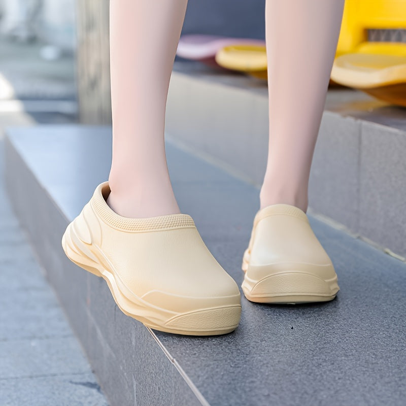 Women's EVA Clogs Platform Soft Sole Non-slip Kitchen Work Shoes