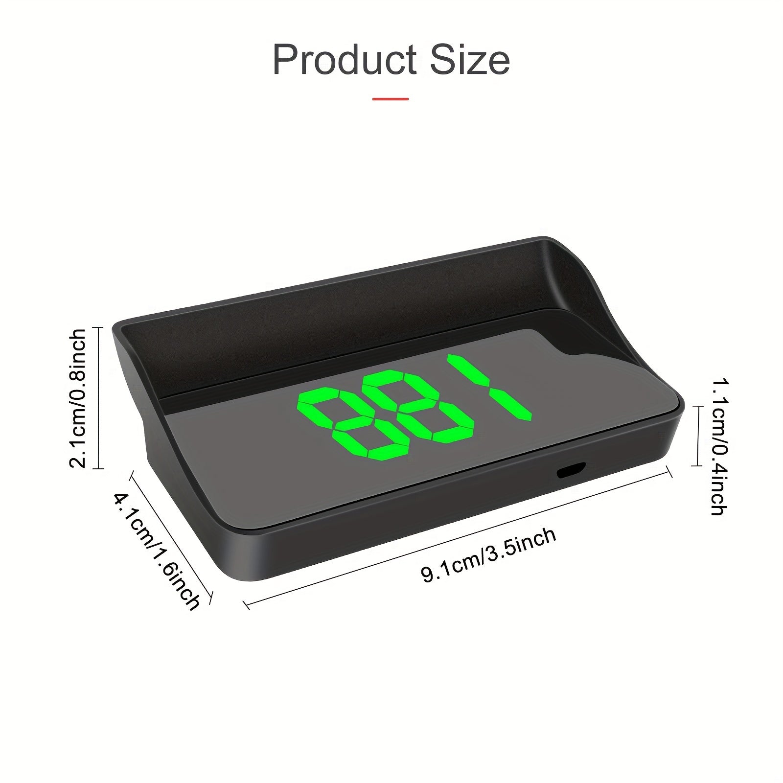 Многофункциональный ЖК-дисплей проекционный дисплей для автомобиля Спидометр Миль/ч Км/ч