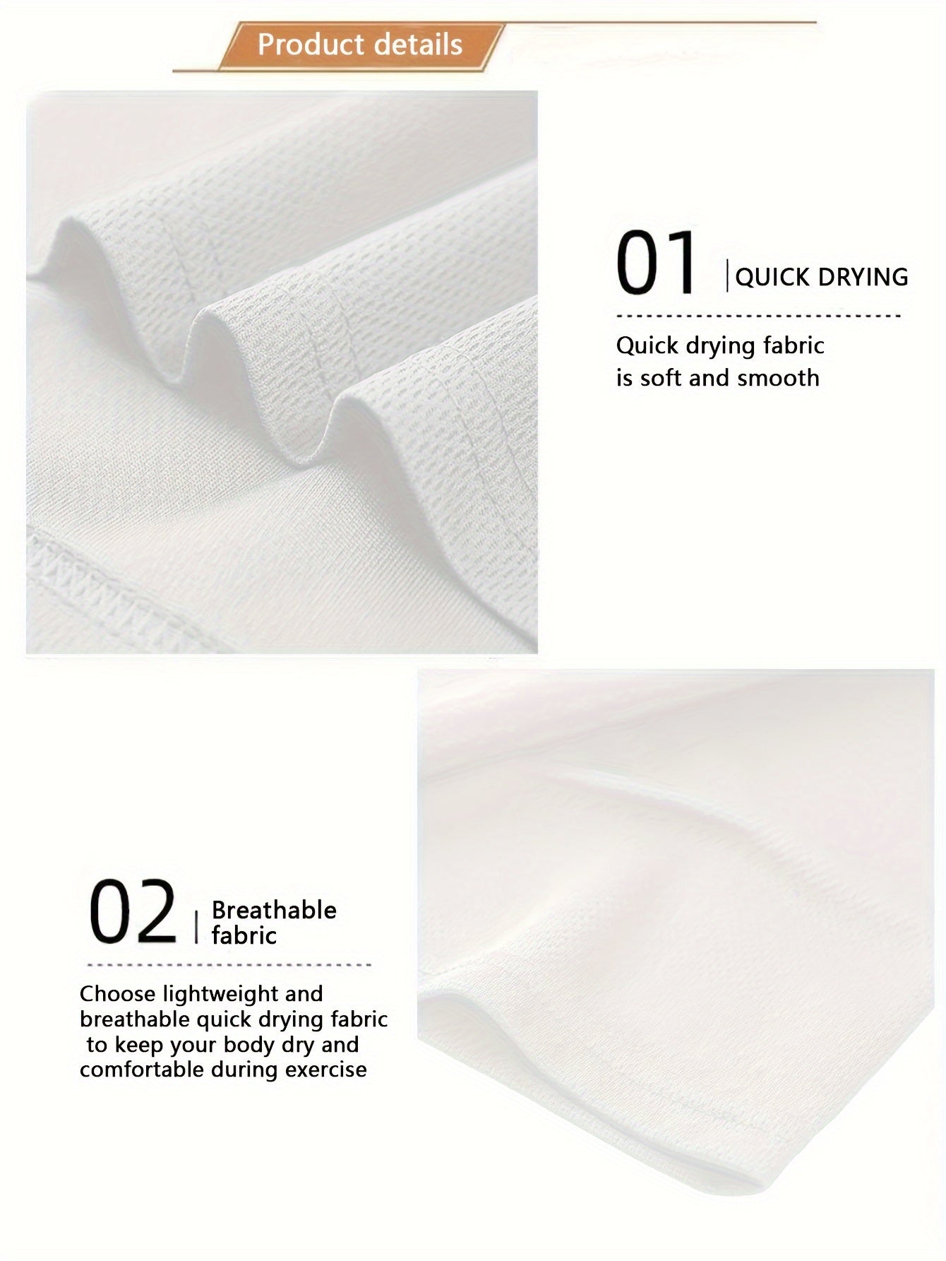 Plus Size Men's Athletic T-Shirt Short Sleeve Polyester Solid Casual Sports Leisure