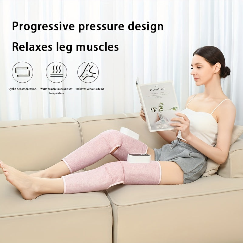 Cordless USB Rechargeable Leg Massager for Men and Women Muscle Tension Relief