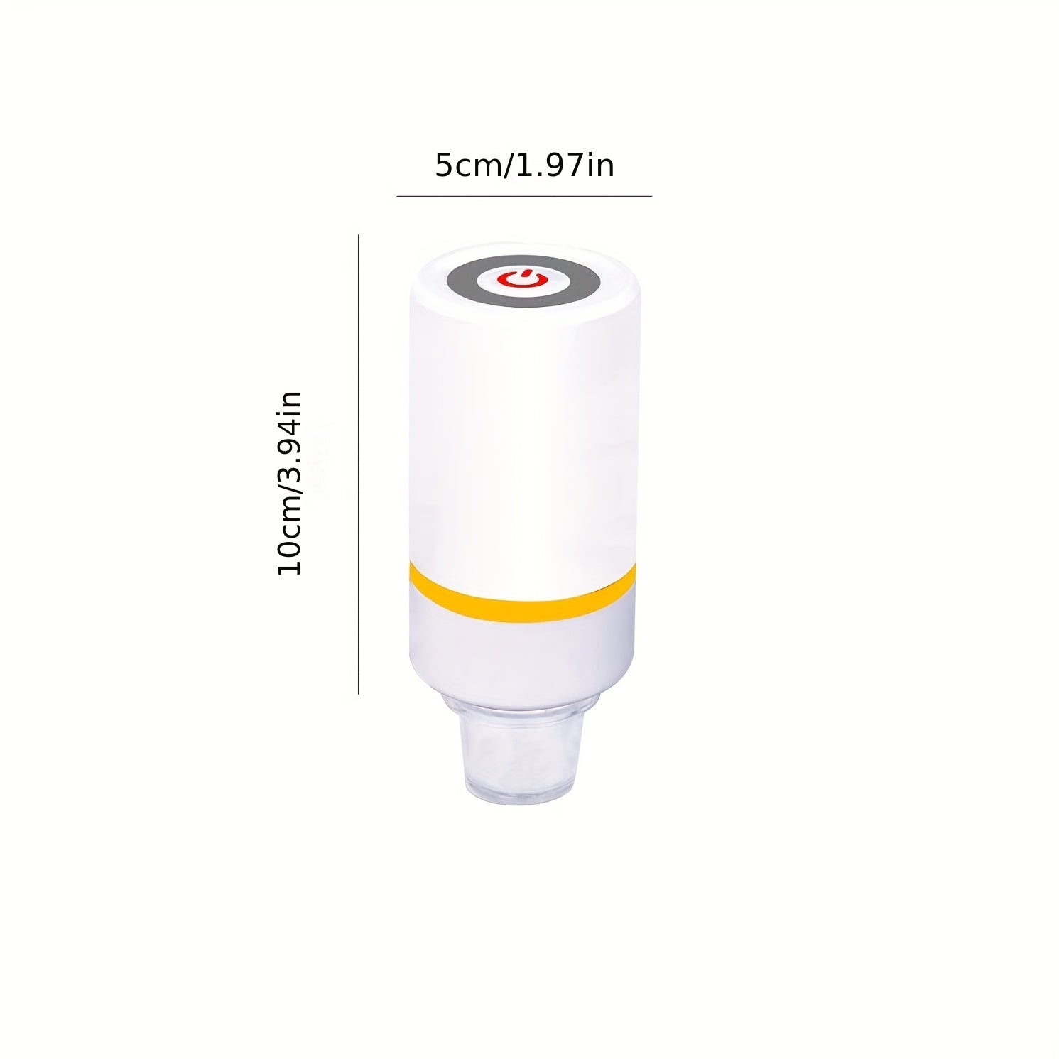 Портативный ручной вакуумный упаковщик с функцией перезарядки через USB и технологией воздушного клапана для сохранения фруктов и овощей. Идеально подходит для хранения в домашней кухне благодаря компактному дизайну. Прочный