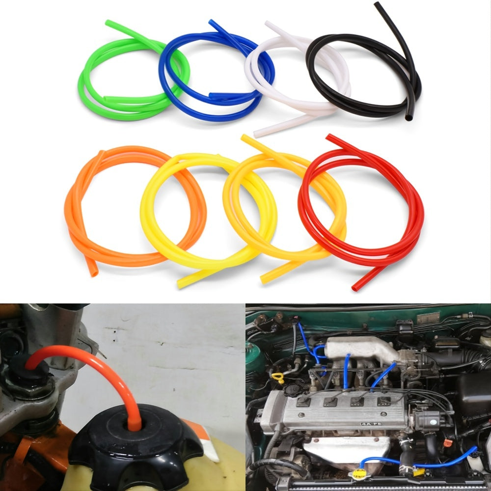 Motorcycle Fuel Line Hose Synthetic Rubber 1M Multi-Color