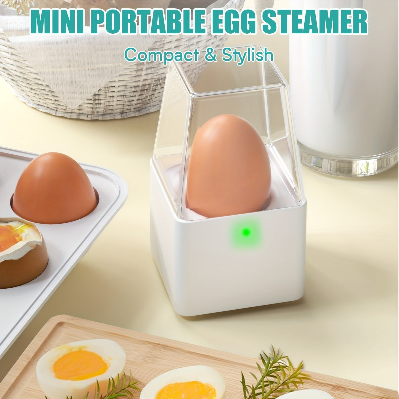 PANCERKA Avtomatik o'chirish bilan Rapid Electric Egg Cooker