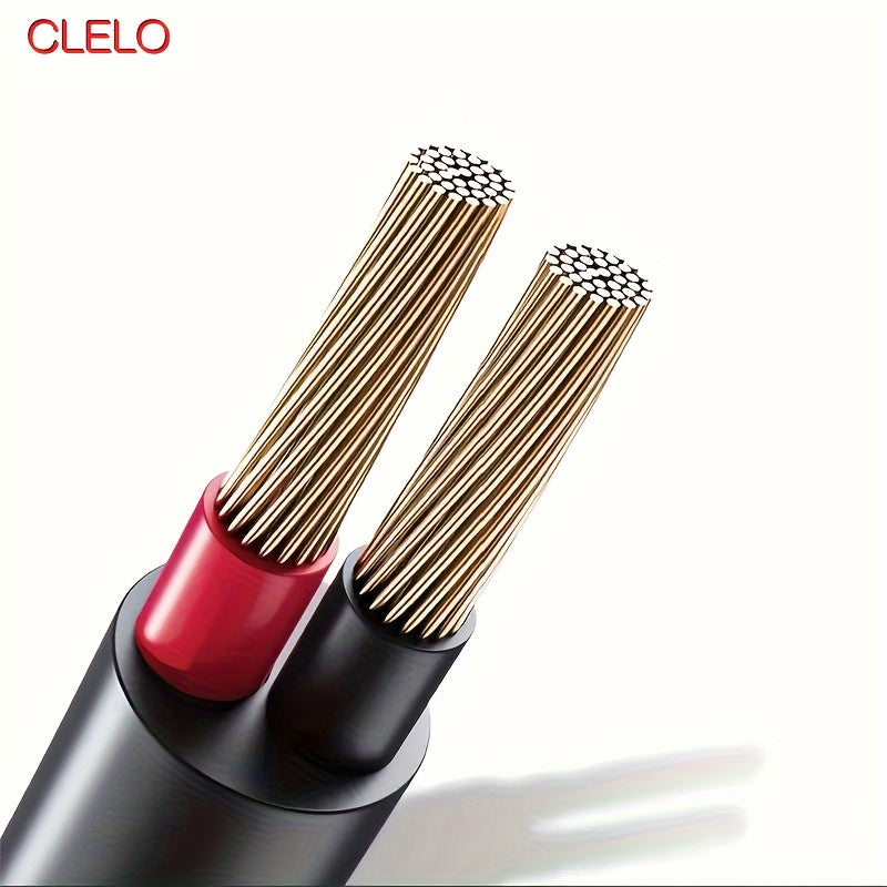 Heavy Duty Car Power Extension Cord 45.72-350.52cm 12V 24V with LED Fuse