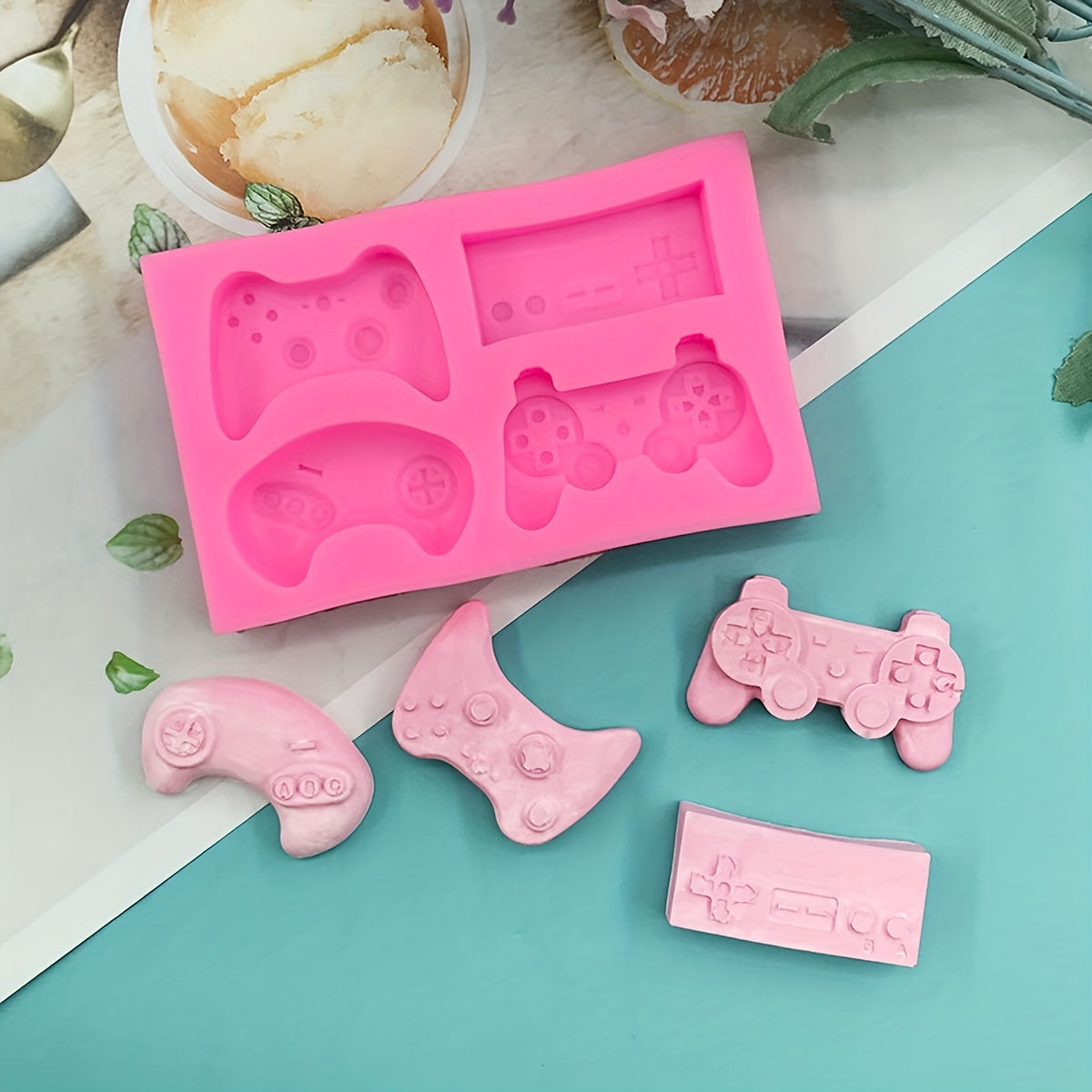 Silicone Mold for 3D Fondant Cake Decorating Chocolate Gummy Soap Clay