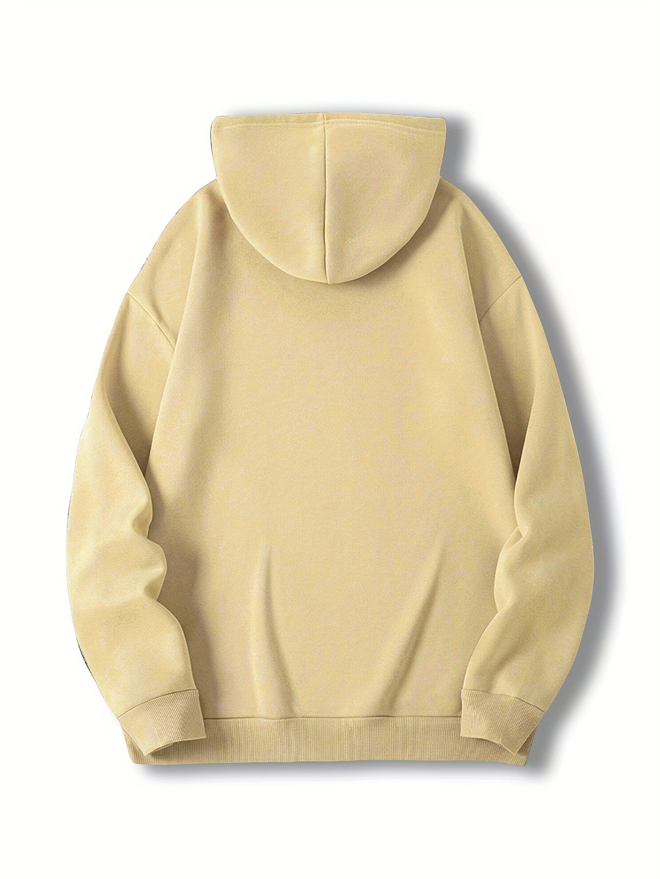 Men's Plus Size Hoodie with Mountain Triangle Print Casual Outdoor Wear Gift