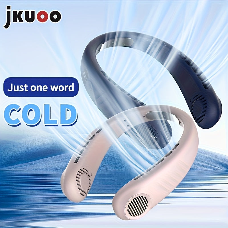 Rechargeable Portable Neck Fan for Outdoor Sports Travel and Home Cooling