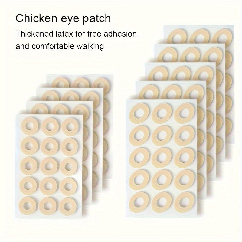 Self-Adhesive Latex Callus Cushions Foot Pads Corn Protectors for Rubbing