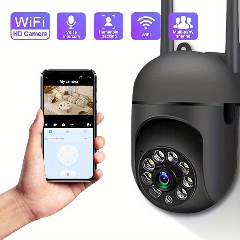 Wireless Home Security Camera System with Motion Detection Two-Way Audio 2MP HD Night Vision