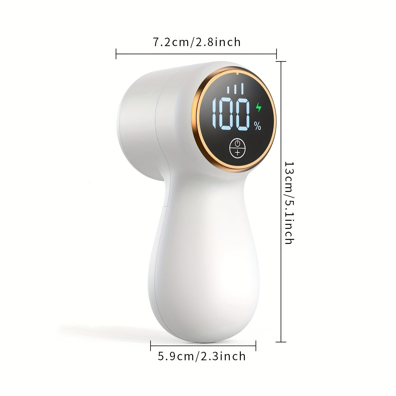 LED Display Sweater Shaver with Three-Level Control for Clothing and Fabric Care