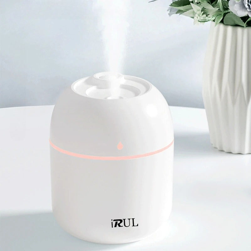 Portable USB Aromatherapy Humidifier with Color Light for Desktop and Car