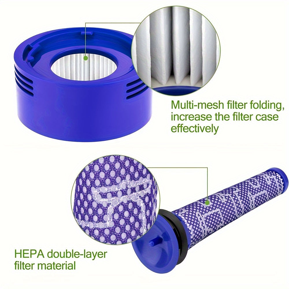 8 Replacement Vacuum Filters for V7 V8 Animal and Absolute Includes 4 Pre and Post Filters