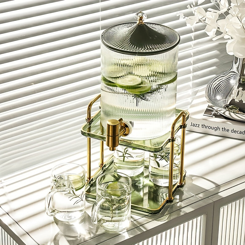 Yevropa shisha qizil sharob nasosi, pivo va sovuq suv uchun kran bilan