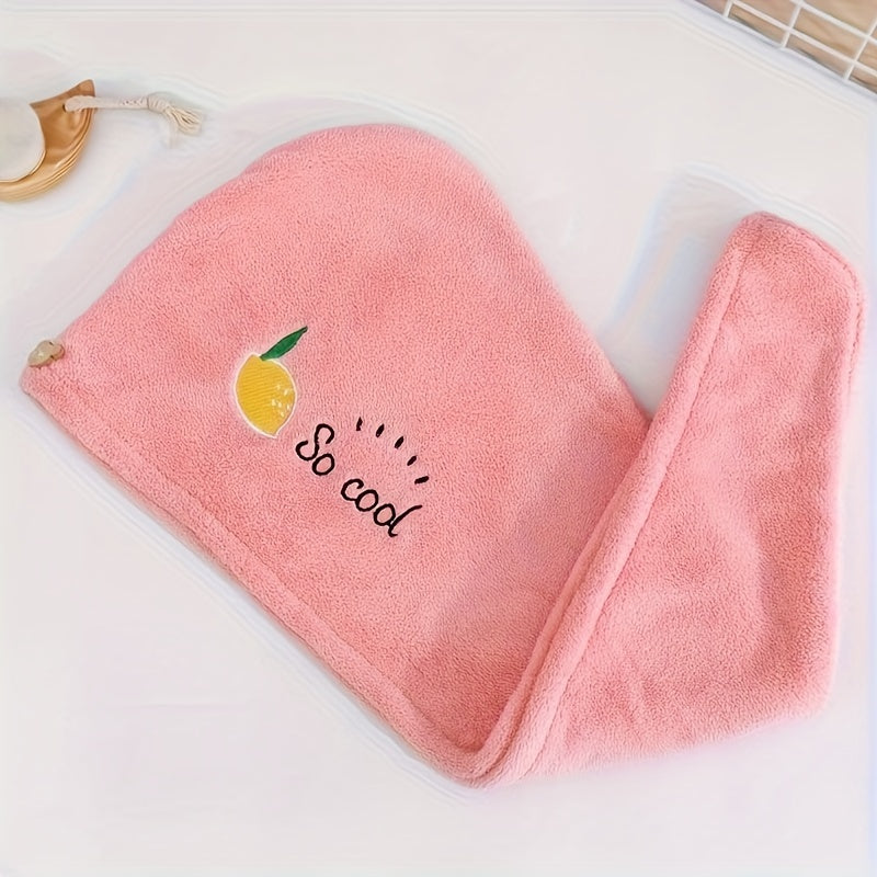 Women's Quick-Dry Hair Towel Wrap Water Absorbent Bathroom Accessory