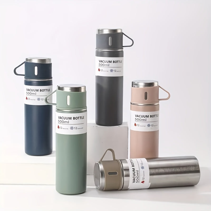 Mashhur zanglamas po'latdan yasalgan vakuum izolyatsiyali qopqoq bilan idish, issiq va sovuq ichimliklar uchun, qahva, choy va suv uchun ideal, ochiq havoda faoliyatlar uchun mukammal, barcha yoshlar tomonidan seviladi.