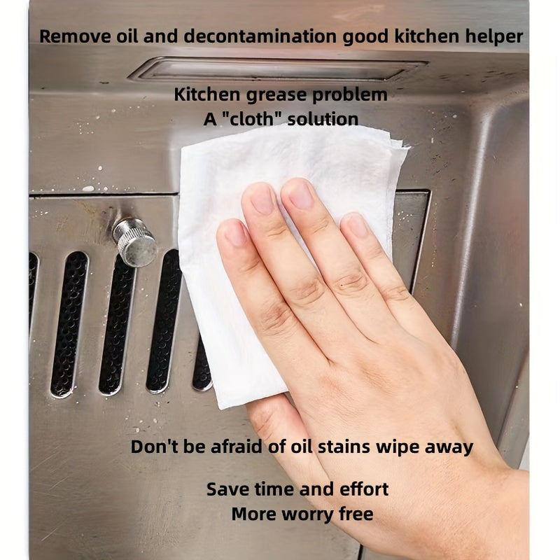 240 Extra Thick Kitchen Cleaning Wipes for Oil and Stains Disposable Non-Woven Fabric