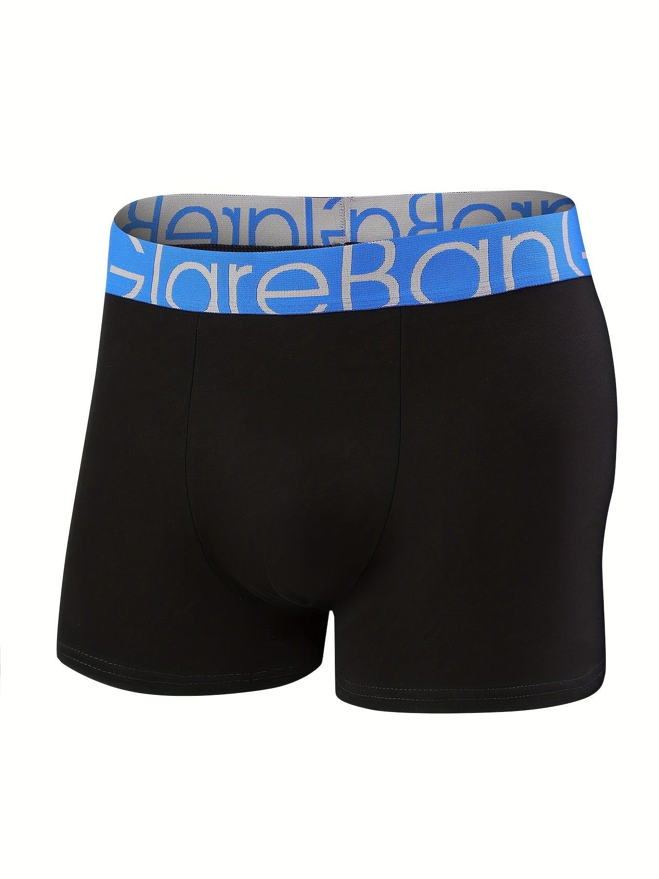 Men's Cotton Boxer Shorts 6-Pack Medium Stretch Solid Color Comfortable Fit