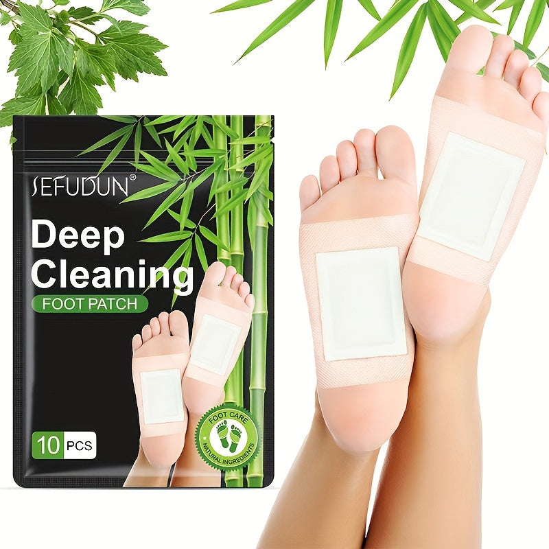 Unisex Deep Cleaning Foot Pads Foot Care 10pcs Detox Moisturizing