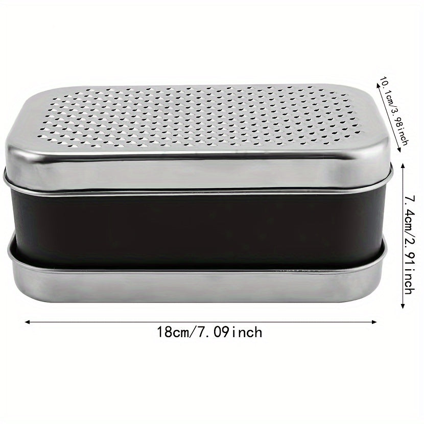 Rallador de verduras de acero inoxidable multiusos para triturar zanahorias, patatas y queso