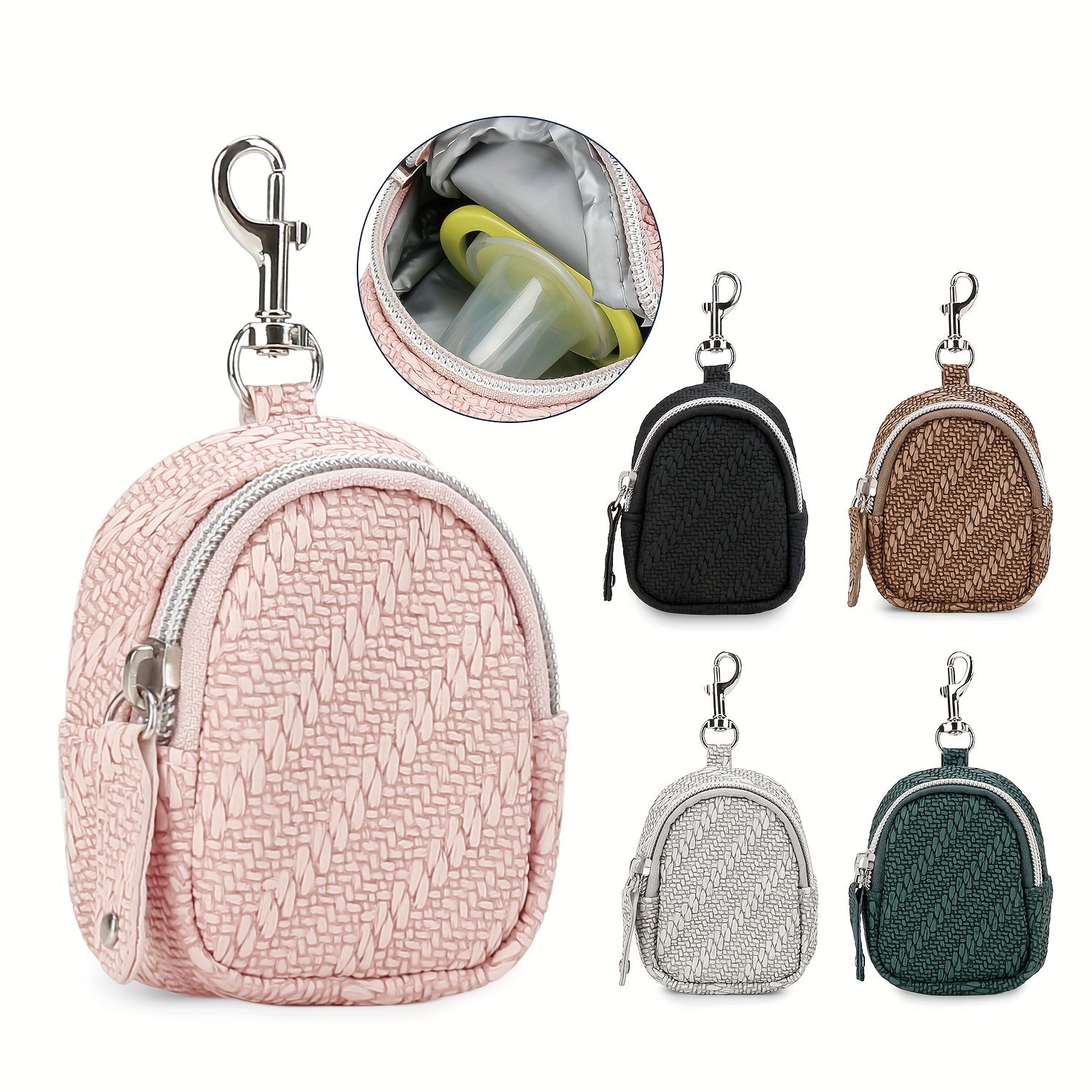 PEVA ichki sumkali faux teri bolalar tishlagichni tashkil etuvchi asosiy buyumlarni saqlash uchun