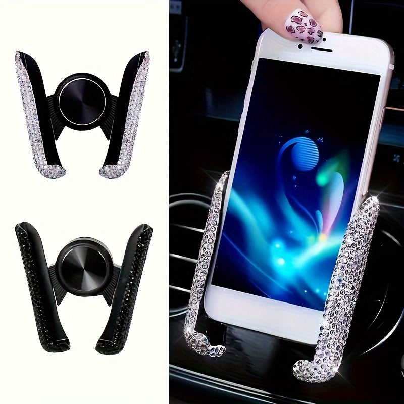 Universal Waterproof Car Phone Holder ABS Wall Mount V-Grip for Navigation