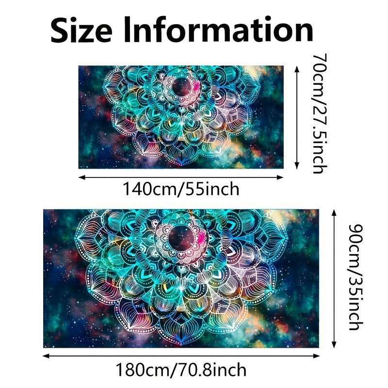 Цветное пляжное полотенце идеально подходит для активного отдыха, плавания и кемпинга. Быстросохнущее и мягкое для летних отпусков и у бассейна.