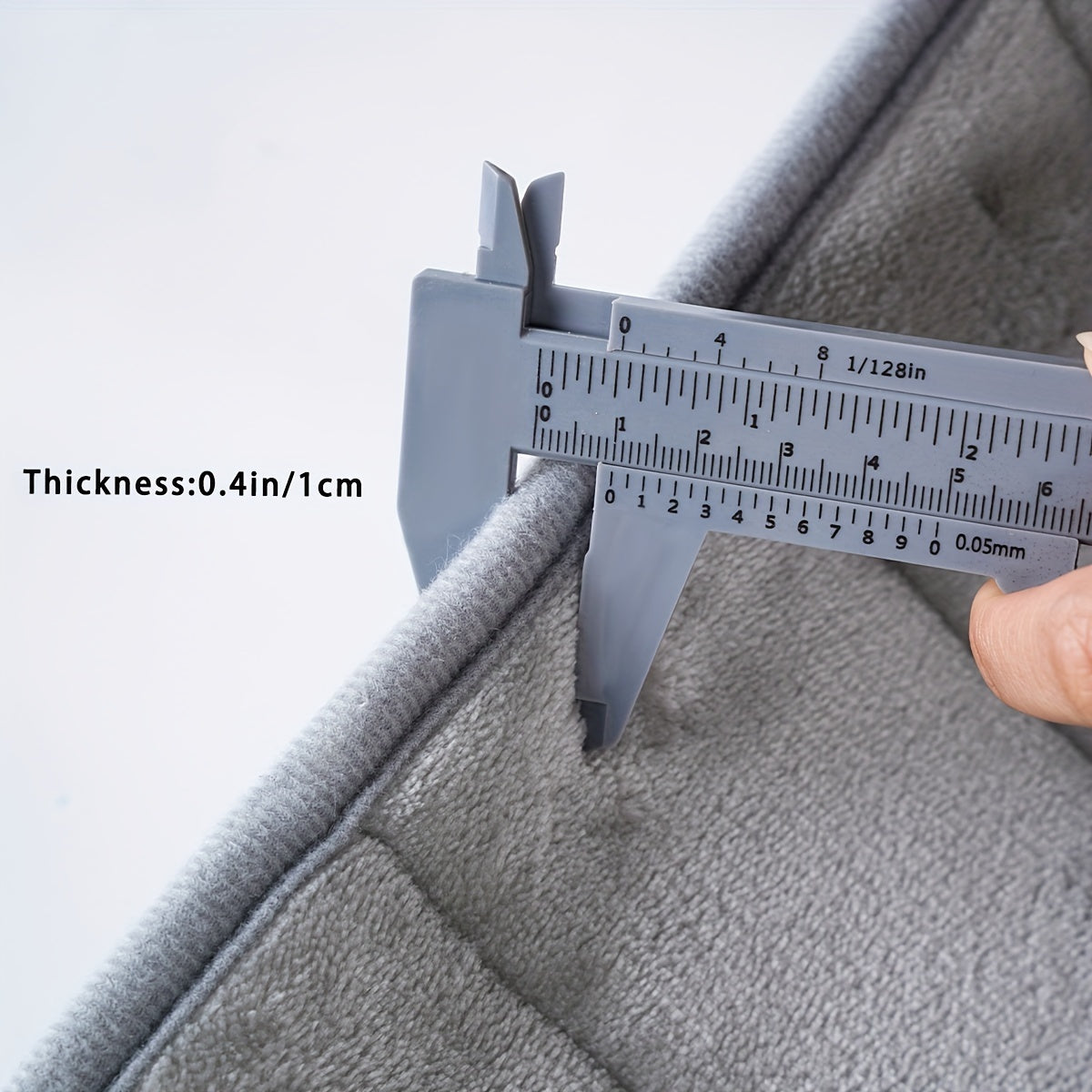 5-Piece Memory Foam Bath Mat Set Non-Slip Absorbent Soft Polyester Bathroom Rugs in Black Gray Blue Brown