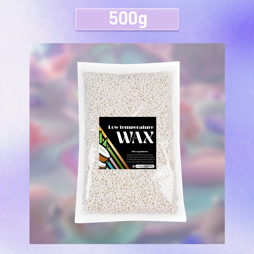 Perlas de cera dura para depilación femenina, perladas, piel sensible