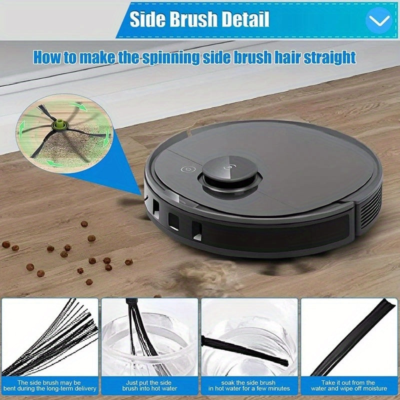 Ecovacs Deebot N8, N8+, Pro, Pro+, OZMO T8, T8+AIVI, AIVI+, T9 va T9+ changyutgichlari uchun zaxira qismlar va aksessuarlar mavjud