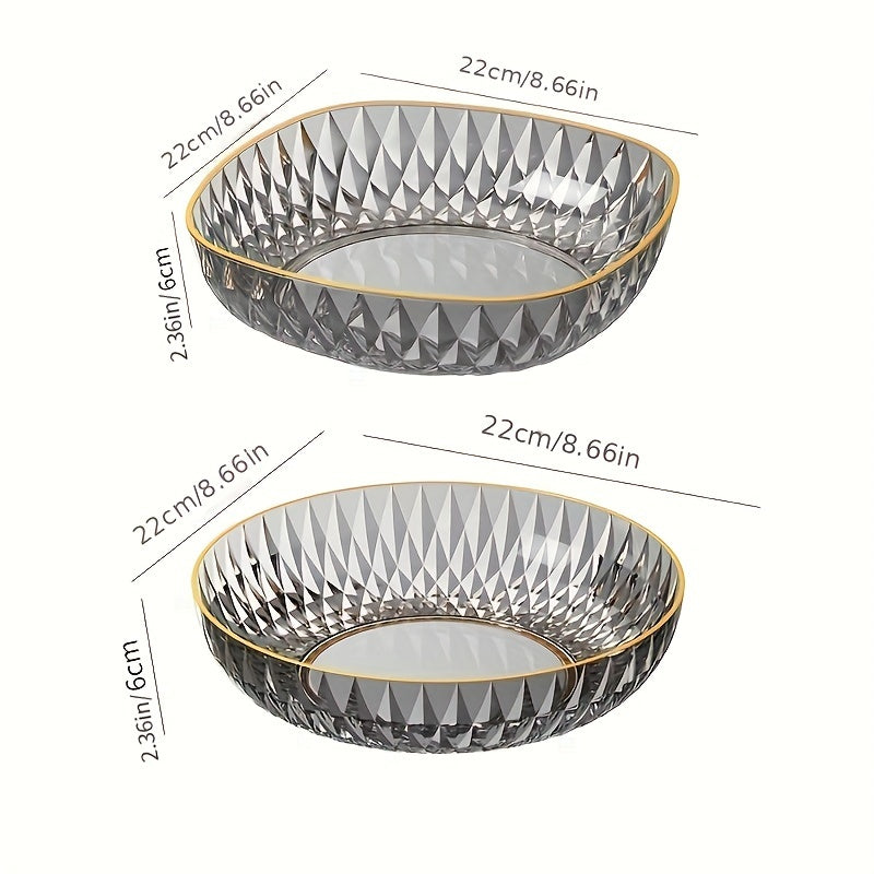 Home Living Fruit Tray for Fruits Snacks and Candy Office Use