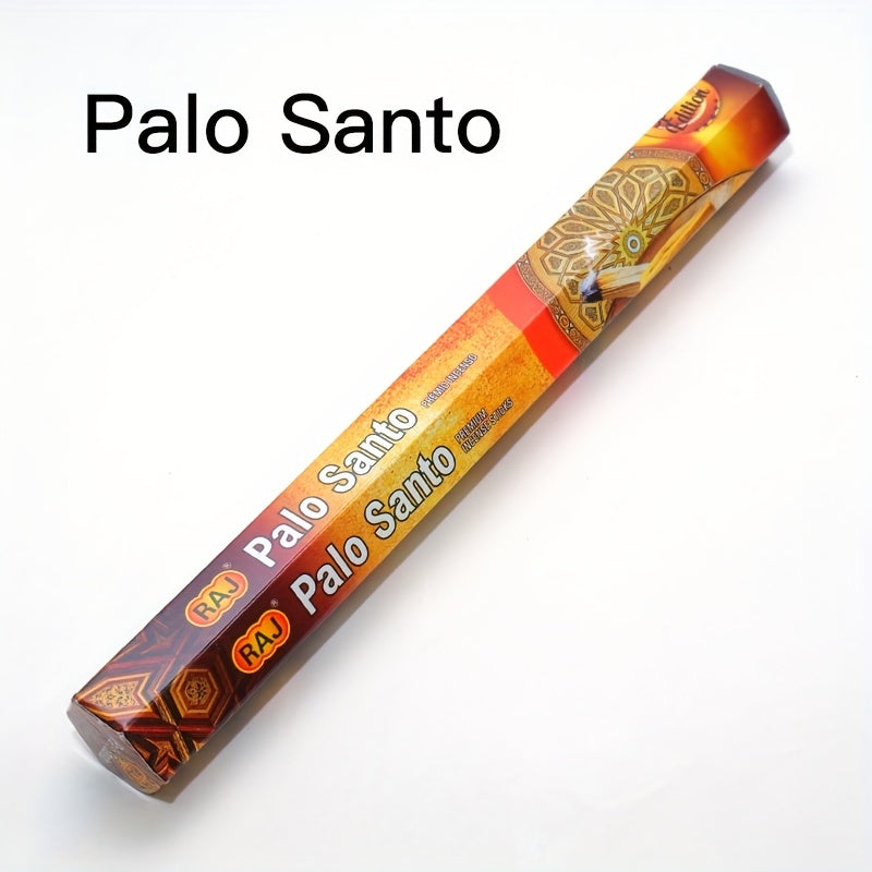 20 шт. коробка ароматерапевтических полосок с 20 благовониями различных ароматов из Индии. Идеально подходит для йоги, медитации и домашнего декора.