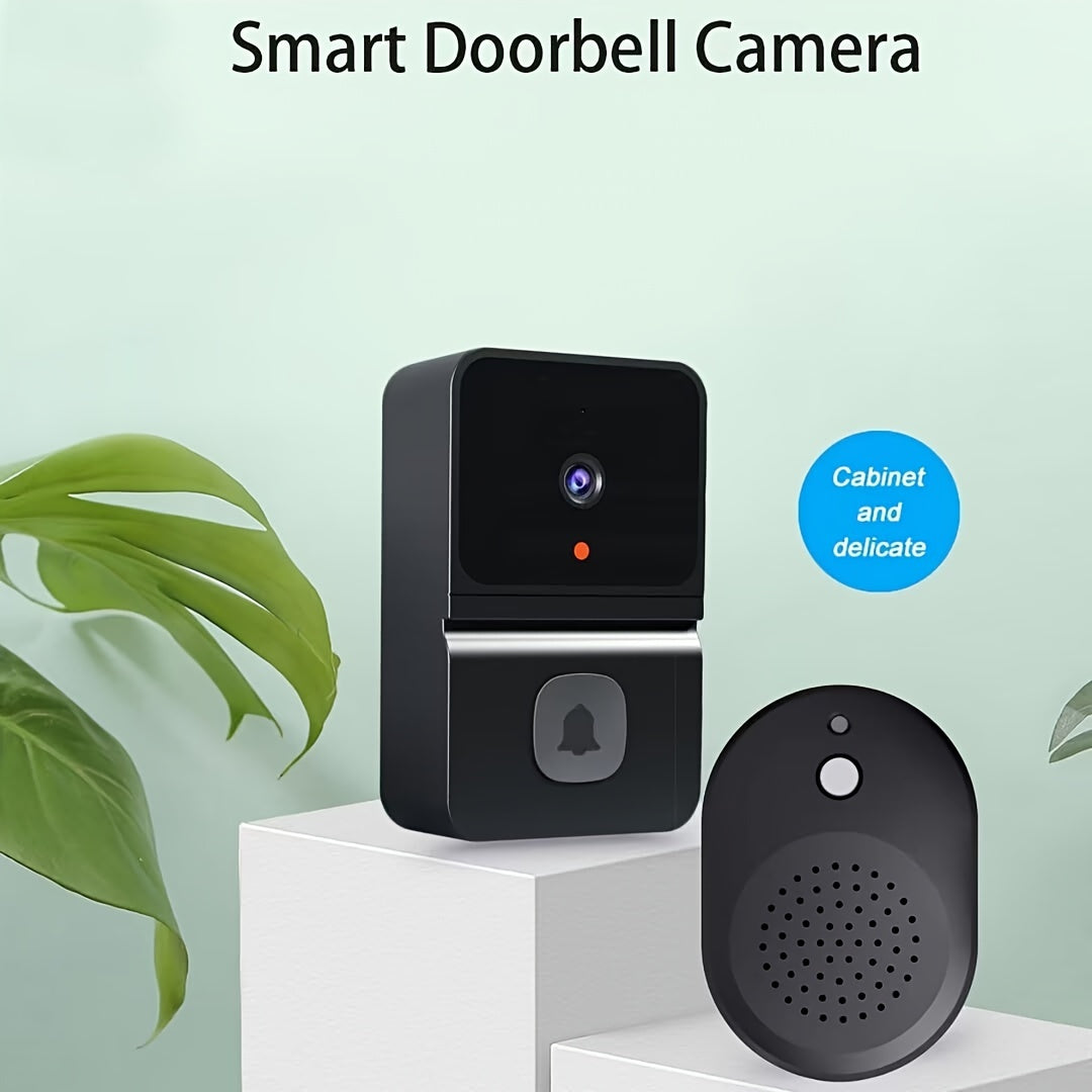 Wireless Video Doorbell with 2-Way Audio Night Vision USB Charging Low Power Support 2.4G WiFi