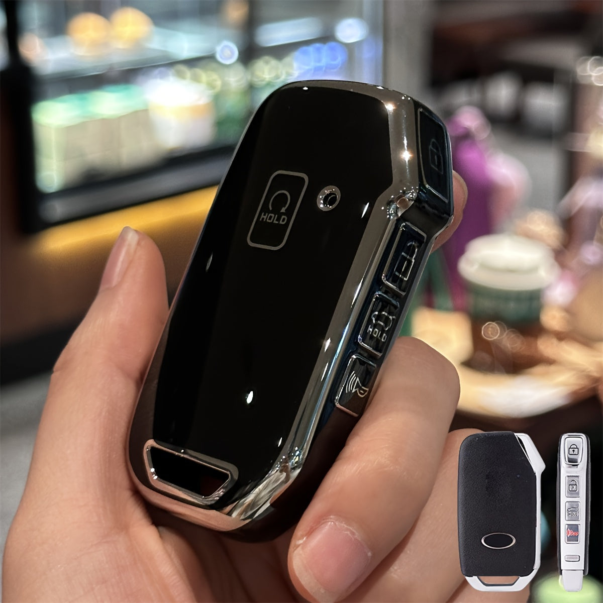 Soft TPU Key Fob Cover for Car Key Protector Skin for SUV Sedan Accessory