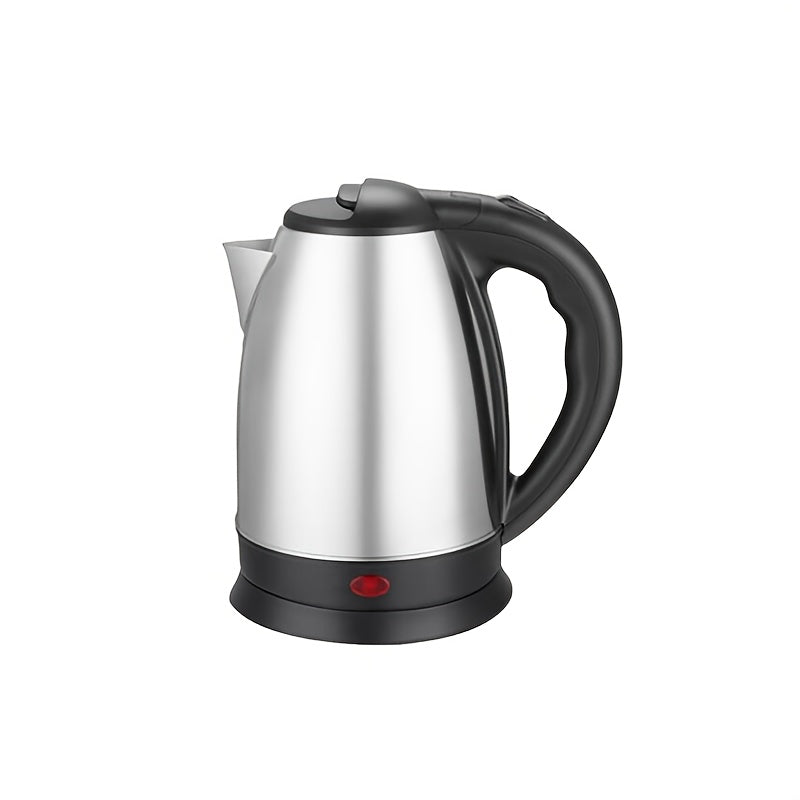 Electric Kettle Stainless Steel Black Lid 220V 1500W EU Plug