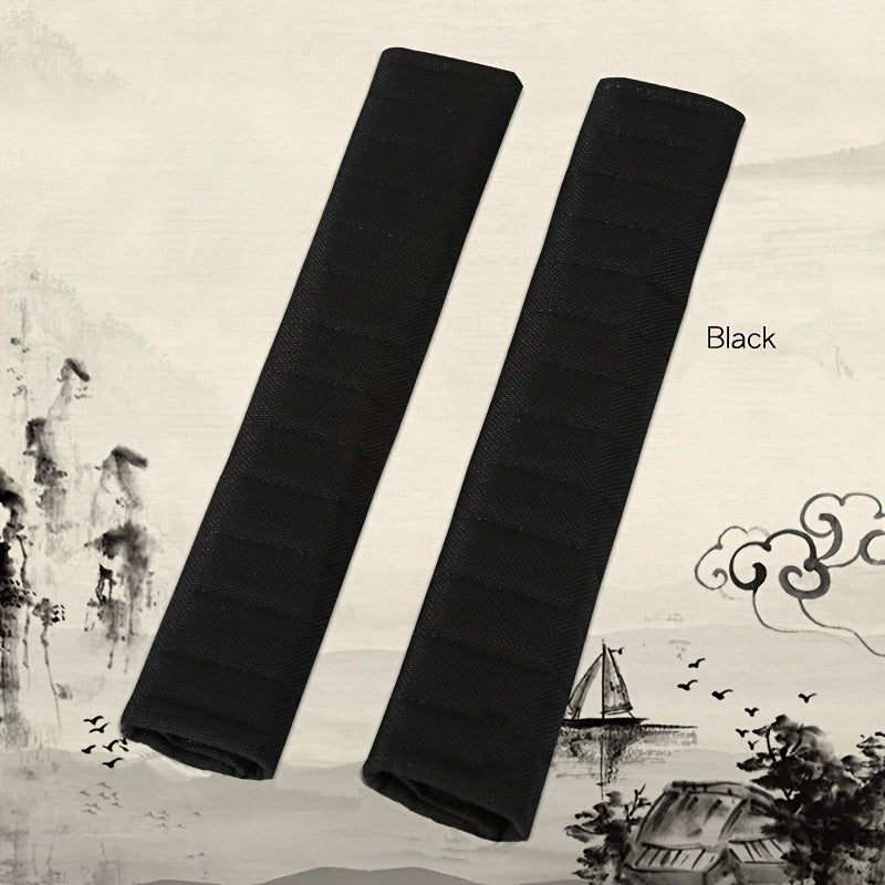 2pcs Car Seat Belt Shoulder Protectors Breathable Comfortably Lengthened