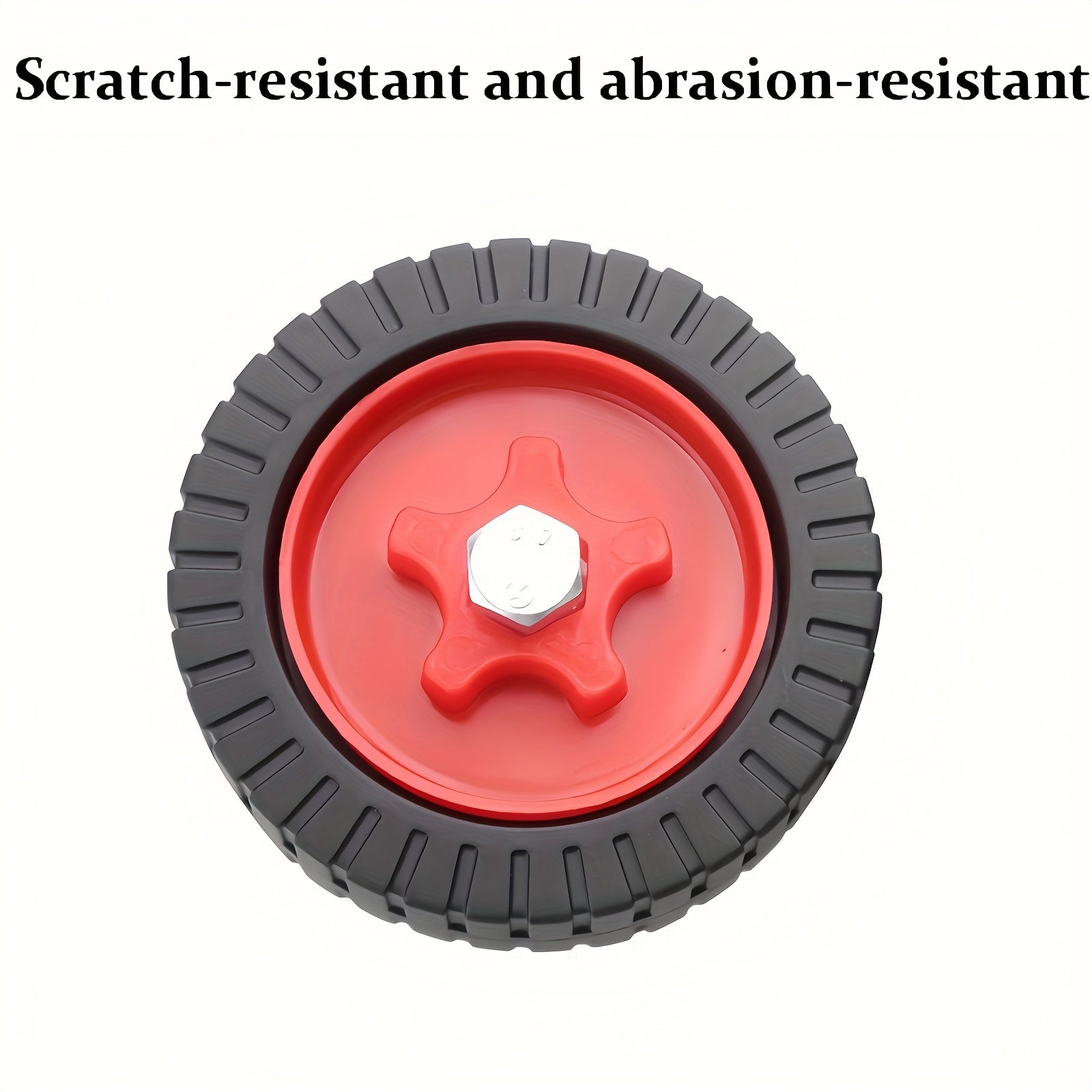 Battery-Powered Lawn Mower Wheel Set for Garden Maintenance and Landscaping