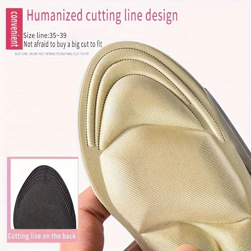 Women Breathable Shoe Insoles Anti-Slip Shock-Absorbing Cushions