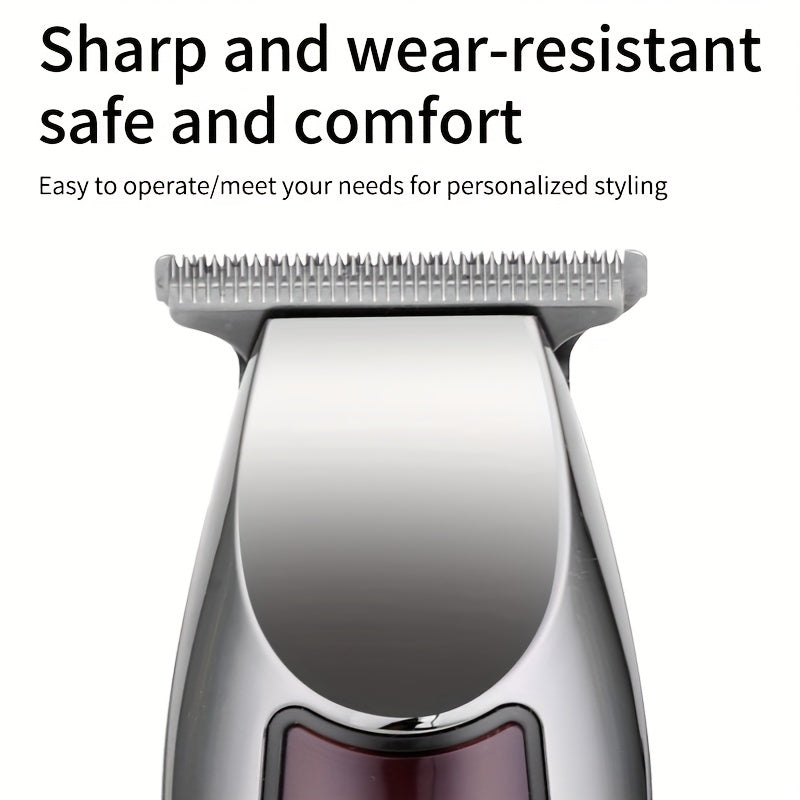 Kit de cortapelos profesionales con recargable USB, cortapelos con 3 peines guía, diseño inalámbrico
