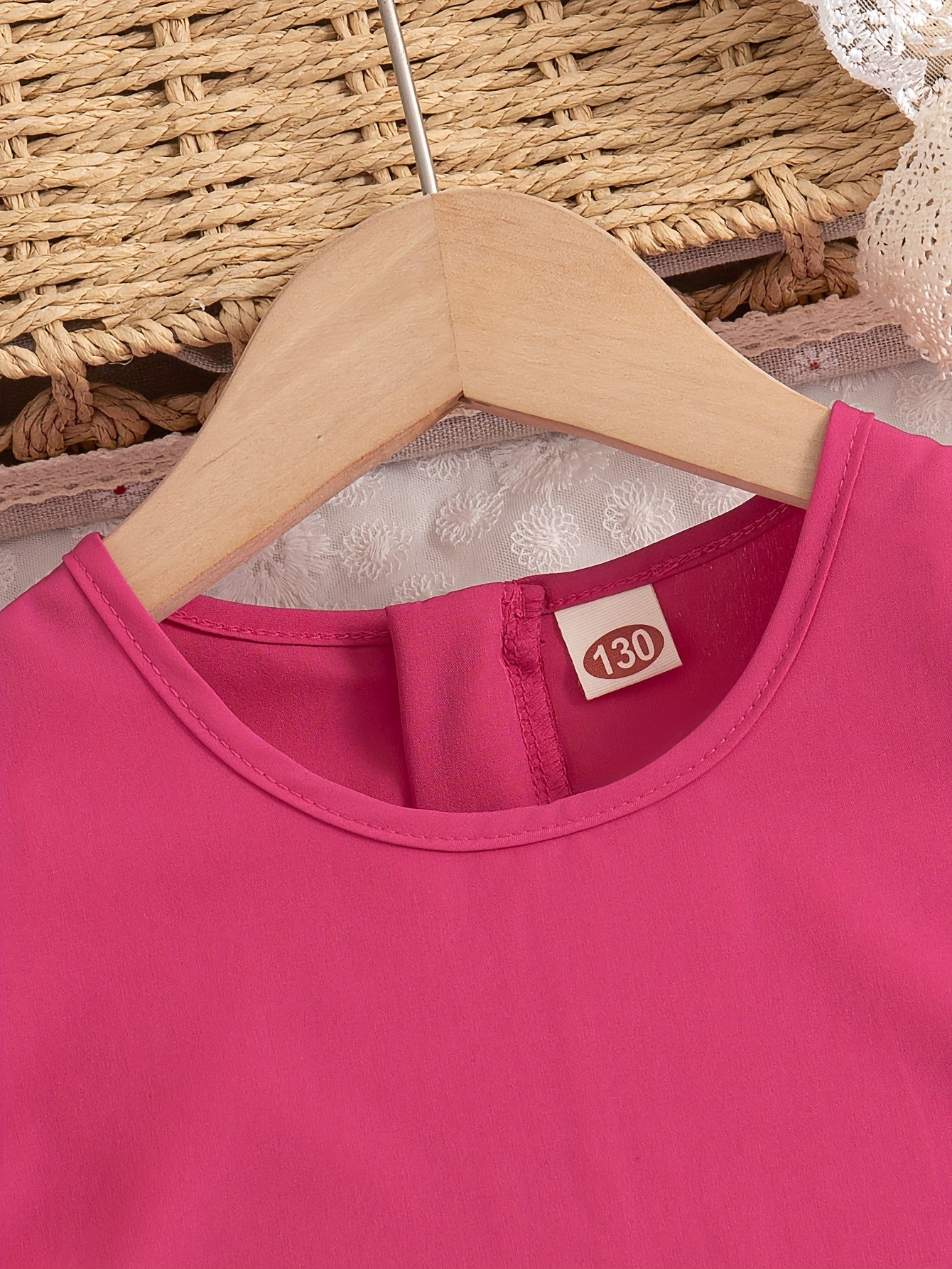 Девочки летний комбинезон без рукавов с рюшей, поясом, круглым вырезом, длинный, повседневный, для прогулок на свежем воздухе