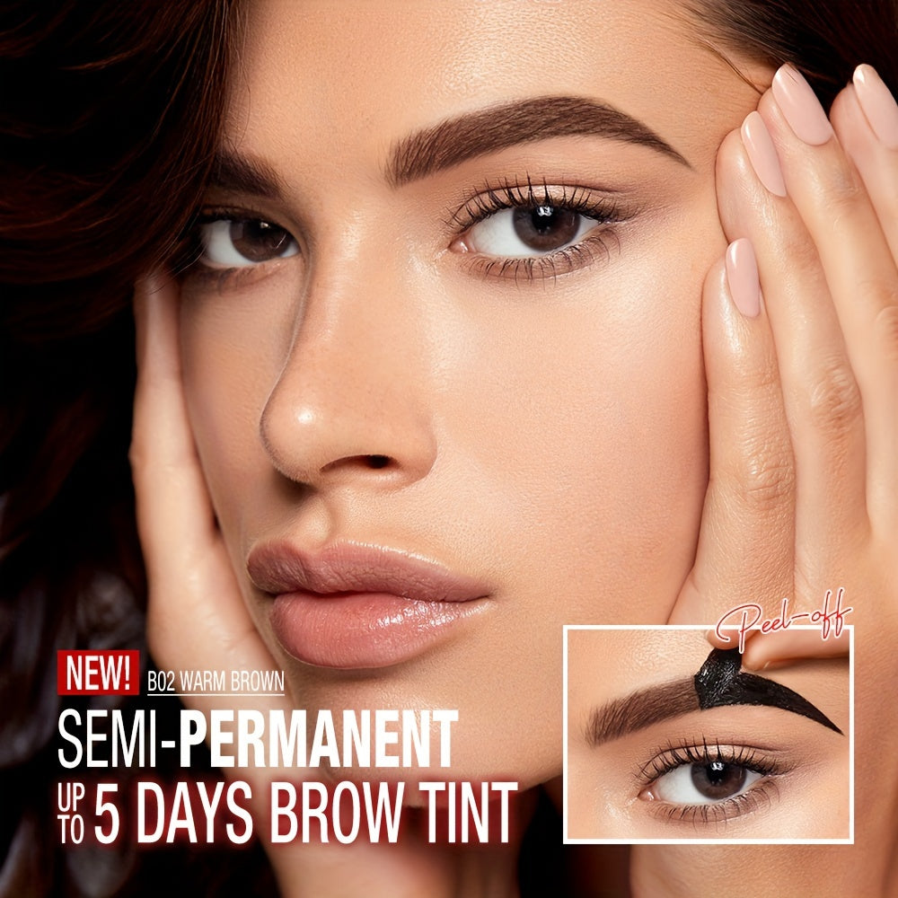 Eyebrow Stain Gel Long-Lasting Definition Easy Application Peeloff Tattoo