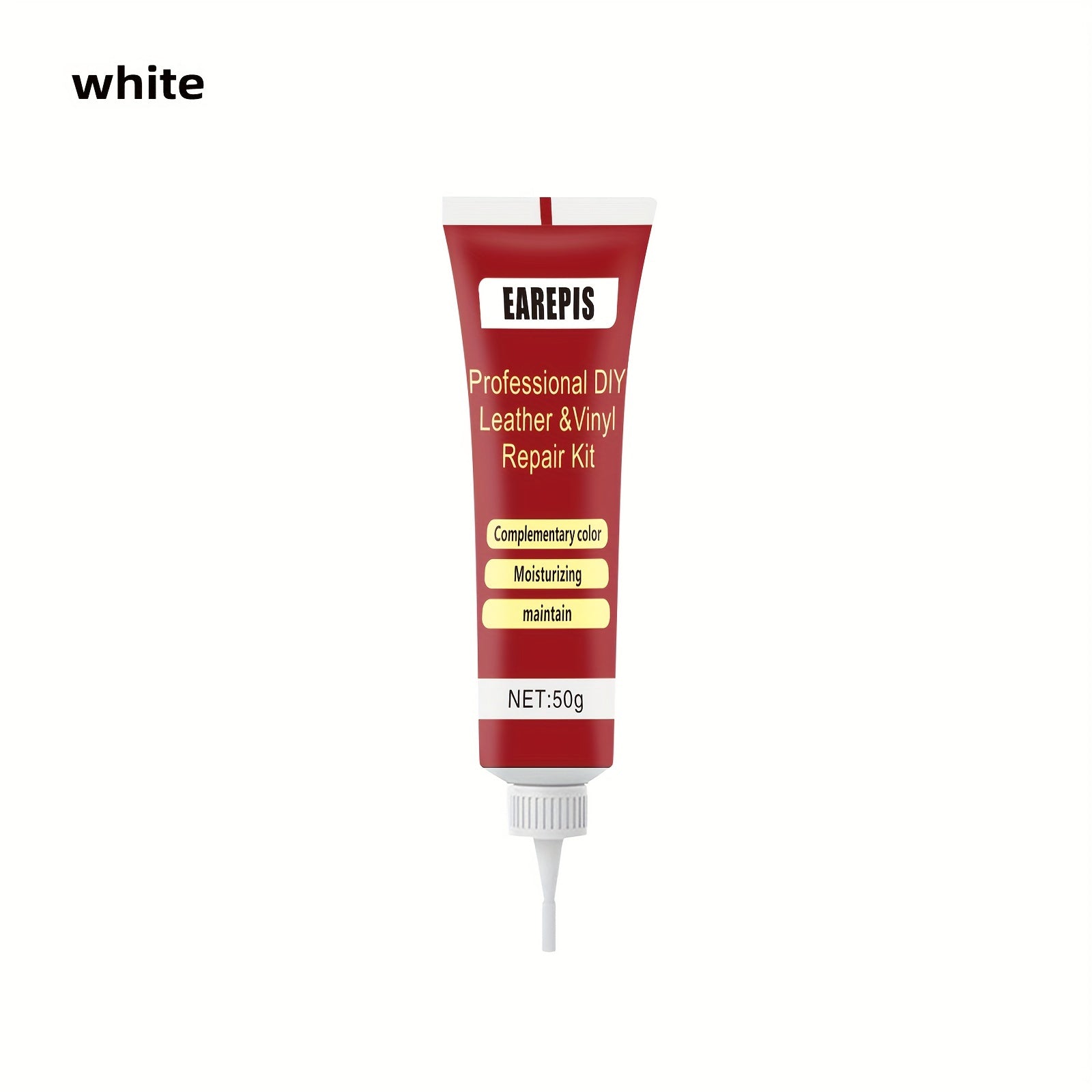 Universal Leather Vinyl Repair Kit 50g for Sofa Shoes Crack Holes Restoration