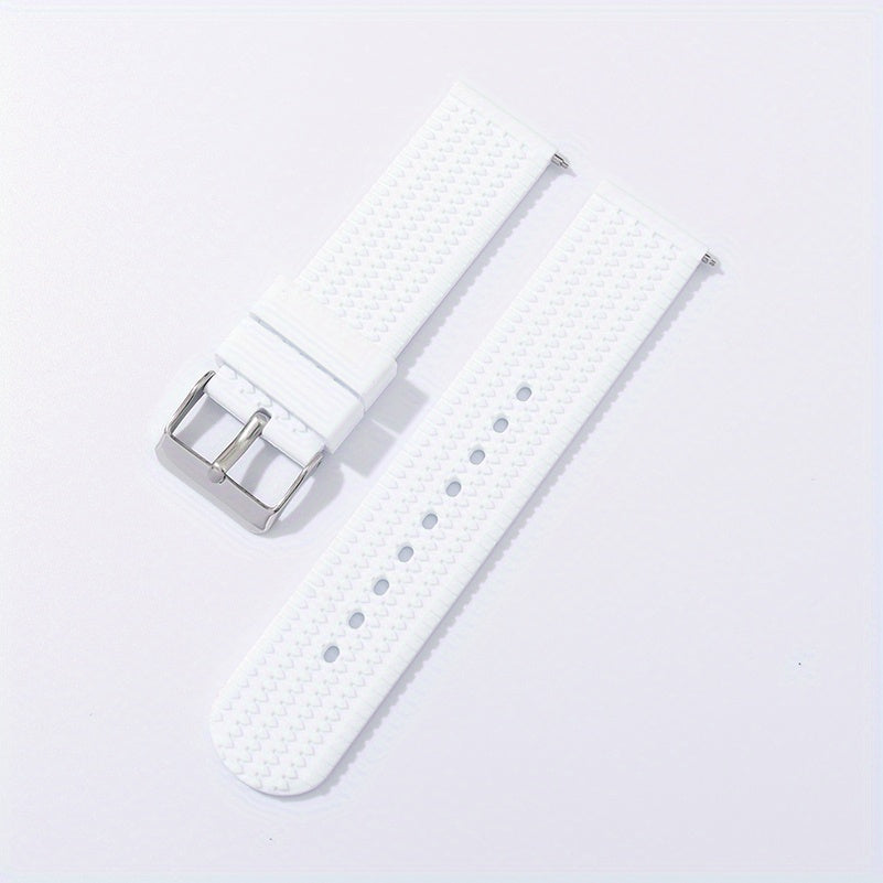 Silicone Watch Strap Soft Sport Rubber Watchband Quick Release 18mm 20mm 22mm 24mm